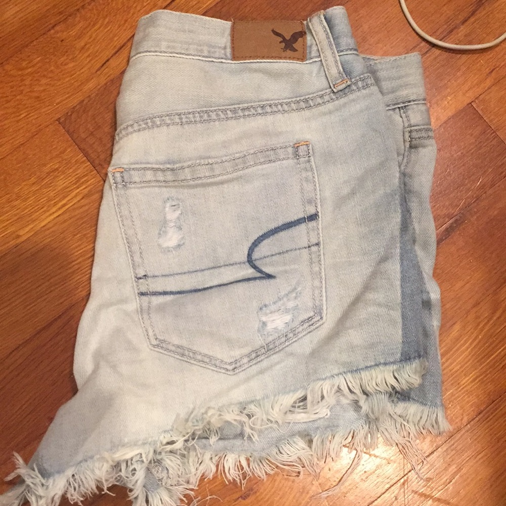 Vintage HighRise Light Denim shorts American Eagle